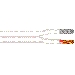 Multi-Conductor - High-Conductivity Copper Speaker Cable Parallel Zip Const 2 14 AWG PVC Parallel Clear, Transparent