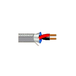 Multi-Conductor - Commercial Audio Systems - 2 Conductors Cabled 2 18 AWG PP FS FRPVC Gray