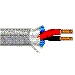 Multi-Conductor - Commercial Audio Systems - 2 Conductors Cabled 2 18 AWG PP FS FRPVC Gray