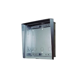 IP Intercom Roof and Flush Box, 2-Module, Flush Mount, 229 MM Width x 41 MM Depth x 240 MM Height, For Masonry Fitting