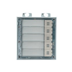 2N Helios IP Verso - 5 Name Plates Module