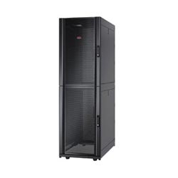 NetShelter SX Colocation 2 x 20U 600 mm wide x 1,070 mm deep enclosure with sides, black