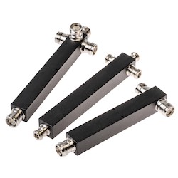 Splitter 3-Way 600-4200MHz, Low PIM Reactive 4.3/10F, PIM -161 dBc