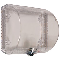 Medium Thermostat Protector, Clear with Key Lock, 127mm (4.62&quot;) H x 140mm (5.5&quot;) W x 76mm (3&quot;) D