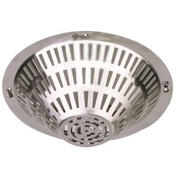 Stainless Steel Smoke Detector Cover. Flush Mount