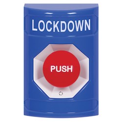 S/Station-Blue- PushandTurn-Reset Lockdown