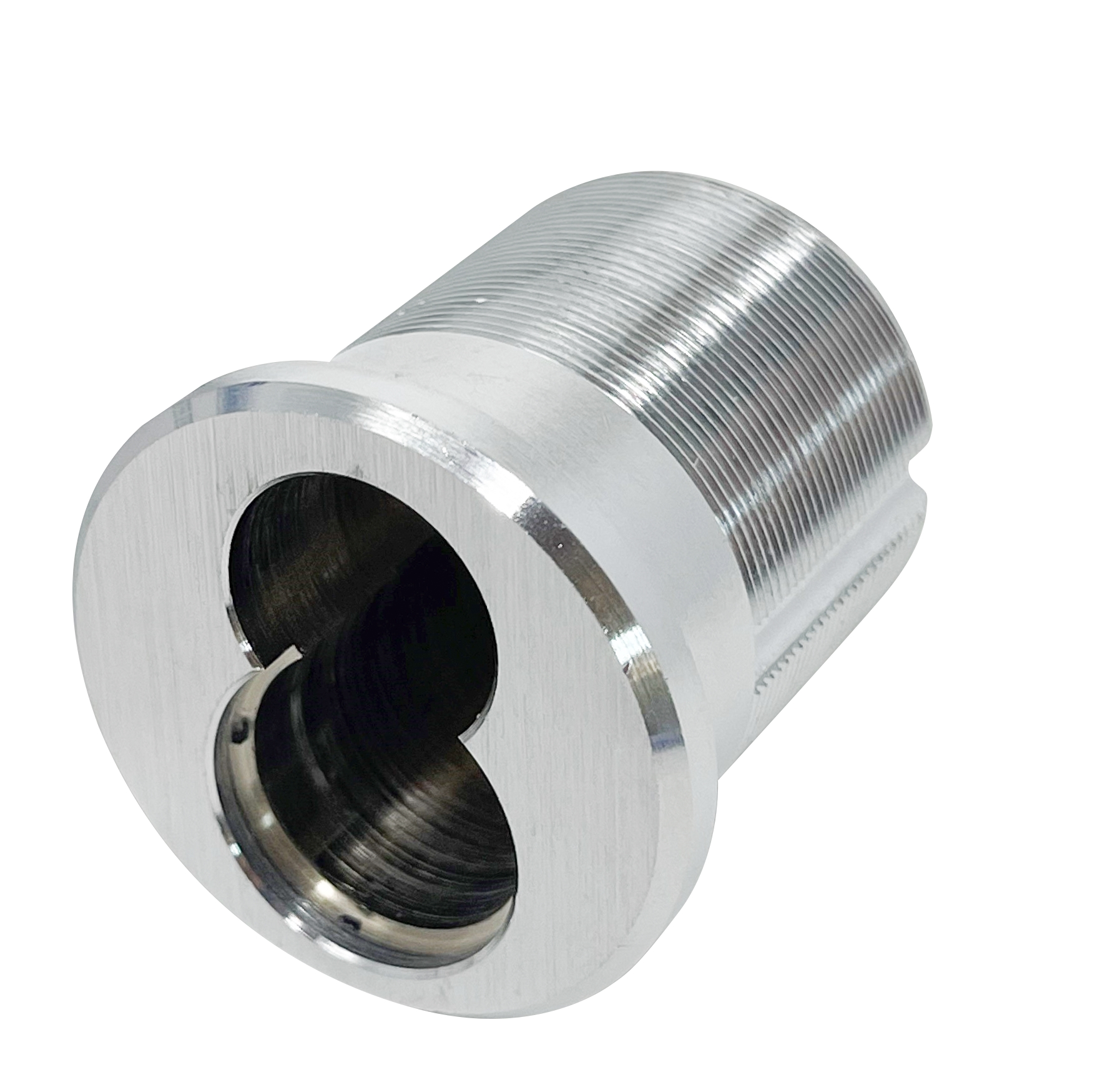 Cylinder Shell, US26D Satin Chrome, For Use With 6 Pin or Disc IC ...