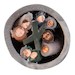 Category 6 U/UTP EN Series 23 AWG 4 Pair Unshielded Cable Reel, Gray