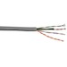Category 6 U/UTP EN Series 23 AWG 4 Pair Unshielded Cable Reel, Gray