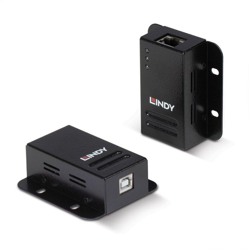 Extension powered Cable,Black,USB 2.0 Type B Female,RJ45 Female,50 m Lg ...