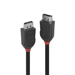 1M DISPLAYPORT 1.2 CABLE      BLACK LINE