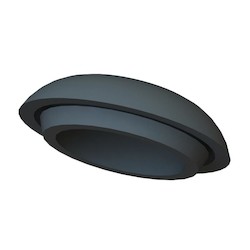 BODY PLUG BLACK 30.0 MM (DIA) 0.8 MM 2.0 MM