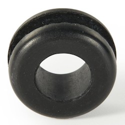 OPEN GROMMET EPDM RUBBER      0.709 IN 0.236 IN