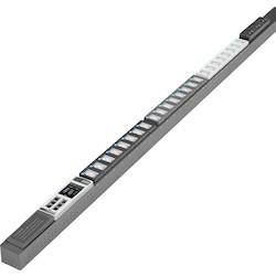 Onboard IP, Socket Switched Socket Monitored Vertical, 18 x C13 / 6 x X19 Combo C13/C19, Slide Lock Sockets, 32A