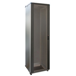 EVO CABINET DATA MOUNTED 42U  800X800MM MESH FRONT DOOR     PERFORATED REAR DOOR