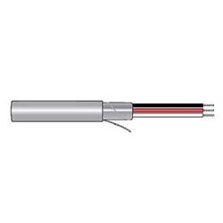 Communication-Control-Industrial-Cable, Communication-Control, 2 Conductor, 24 AWG, Foil, 300 V, PVC Jacket, PE Insulation, 0.156 Jacket Diameter, 0.02 Jacket Thickness, 7/32 Stranding