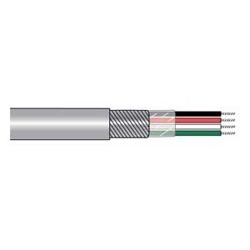 Communication-Control-Industrial-Cable, Communication-Control, 6 Conductor, 22 AWG, SPIRAL, 300 V, PVC Jacket, PVC Insulation, 0.243 Jacket Diameter, 0.02 Jacket Thickness, 7/30 Stranding