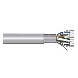 Communication-Control-Industrial-Cable, Communication-Control, 4 Pair, 24 AWG, Foil, 300 V, PVC Jacket, SR-PVC Insulation, 0.243 Jacket Diameter, 0.032 Jacket Thickness, 7/32 Stranding