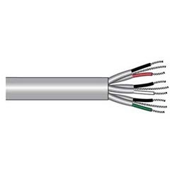 Communication-Control-Industrial-Cable, Communication-Control, 2 Pair, 22 AWG, Foil, 300 V, PVC Jacket, PVC Insulation, 0.316 Jacket Diameter, 0.043 Jacket Thickness, 7/30 Stranding