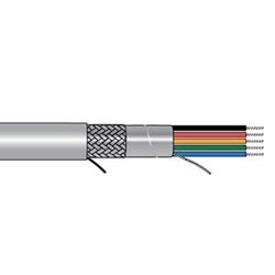 Xtra-Guard-Performance-Cable, Xtra-Guard-1, 5 Conductor, 22 AWG, SupraShield Premium Foil Braid, 300 V, PVC Jacket, SR-PVC Insulation, 0.294 Jacket Diameter, 0.063 Jacket Thickness, 7/30 Stranding