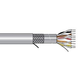 Xtra-Guard-Performance-Cable, Xtra-Guard-1, 19 Pair, 24 AWG, SupraShield Premium Foil Braid, 300 V, PVC Jacket, SR-PVC Insulation, 0.519 Jacket Diameter, 0.063 Jacket Thickness, 7/32 Stranding