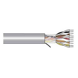 Manhattan-Electrical-Cables, Audio_Video, 2 Pair, 22 AWG, Unshielded, 300 V, PVC Jacket, PP Insulation, 0.228 Jacket Diameter, 0.025 Jacket Thickness, 7/30 Stranding