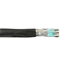 Communication-Control-Industrial-Cable, Communication-Control, 8 Conductor, 28 AWG, Braid, 600 V, PVC Jacket, PVC Insulation, 0.171 Jacket Diameter, 0.015 Jacket Thickness, 7/36 Stranding