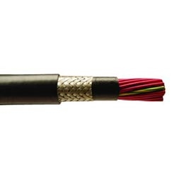 Xtra-Guard-Performance-Cable, Xtra-Guard-Flex, 7 Conductor, 18 AWG, Braid, 600 V, PVC Jacket, PVC Insulation, 0.439 Jacket Diameter, 0.035 Jacket Thickness, 16/30 Stranding, Light-to-Moderate Flex Control