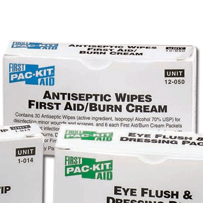 Industrial First Aid Kit Refill: Antiseptics