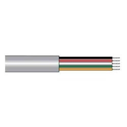 Communication-Control-Industrial-Cable, Communication-Control, 6 Conductor, 22 AWG, Unshielded, 300 V, PVC Jacket, PVC Insulation, 0.215 Jacket Diameter, 0.032 Jacket Thickness, 7/30 Stranding