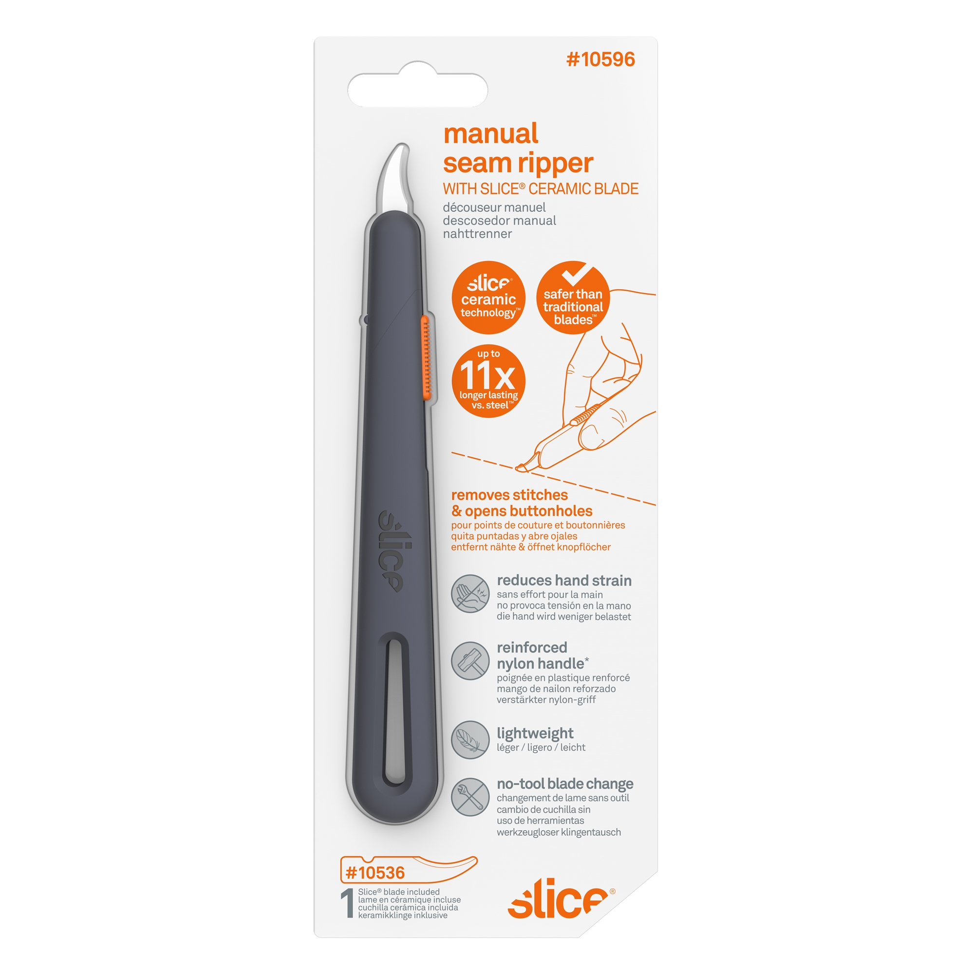 SLICE 10596 SEAM RIPPER MANUAL