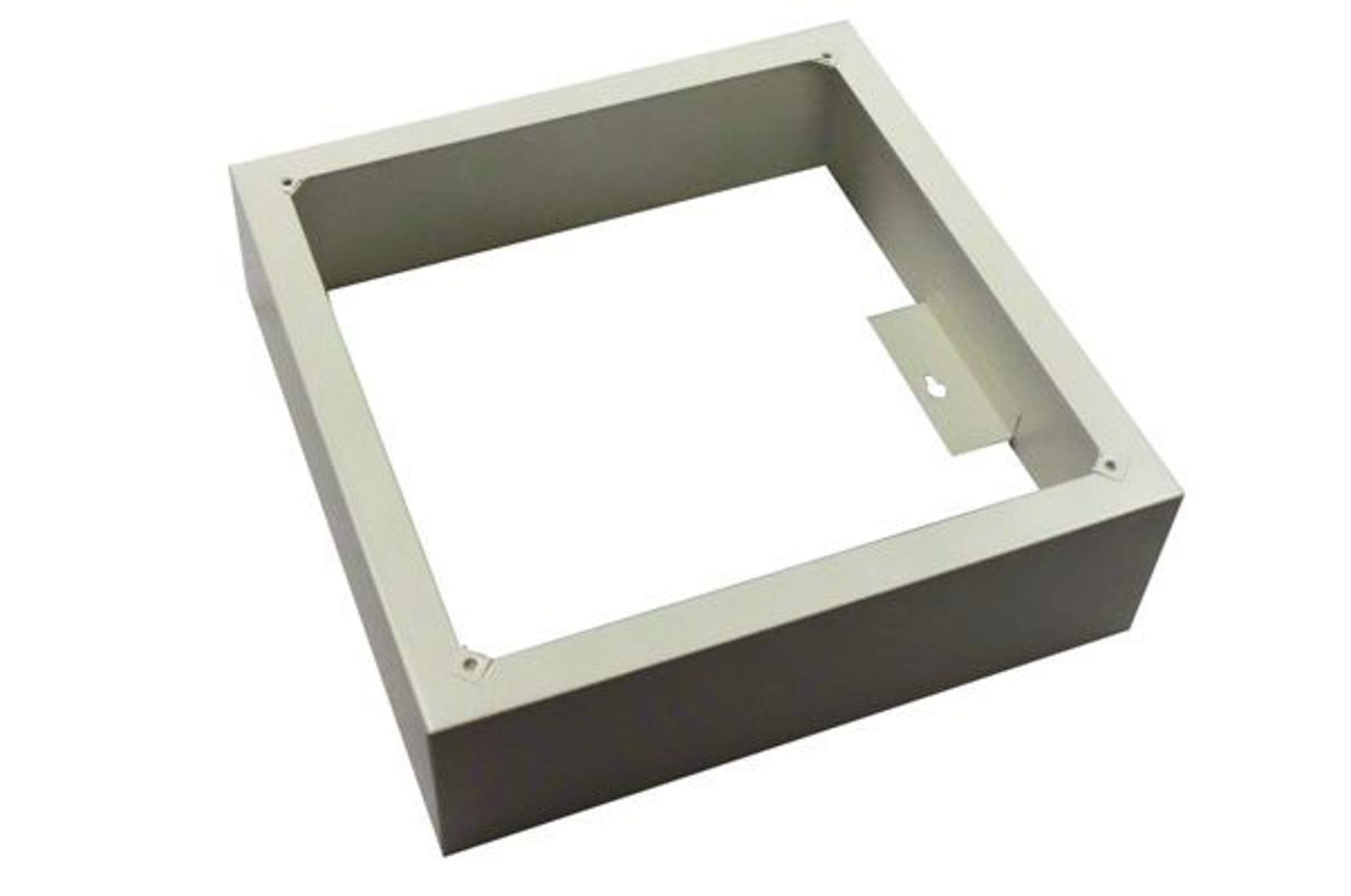 Square Back Box, Depth 4 in., Galvanneal