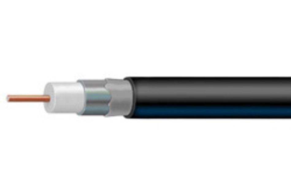 Coaxial Cable, Stranded Conductor, Bare Copper Conductor, Tin-Plated ...