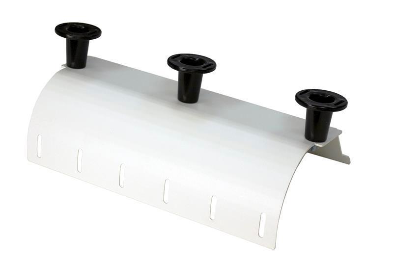 Tool-Less Cross Member Radius Drop, Steel; Plastic, Black, 3 Spools