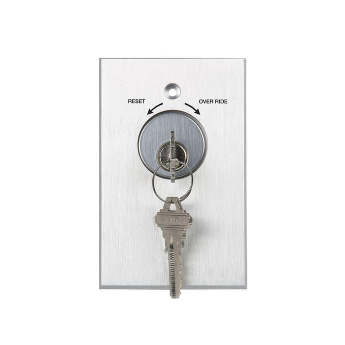 Reset/Override Key Switch, Single-Pole, Double Throw Switch, Maintained ...