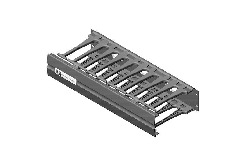 Double-Sided Cable Manager,Horizontal Cable Management,Spools, Finger ...