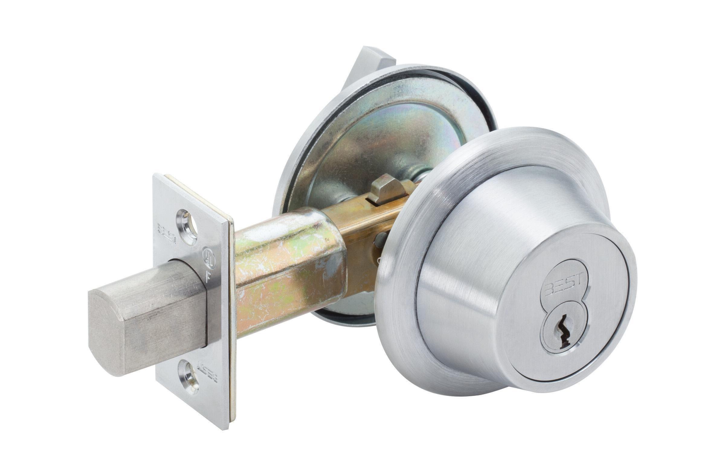 Tubular Deadbolt, ANSI: Grade 1, Function: Deadbolt Single Cylinder ...