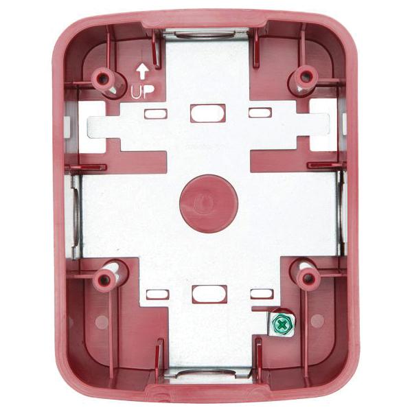 Back Box, Red, 5.6 in. L, 4.3 in. H, 4.7 in. W, For Use With Horns ...