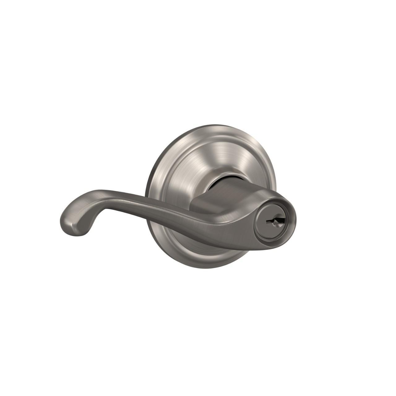Door Lock, ANSI: Grade 2, Function: Entry with Turnbutton, US15 Satin ...