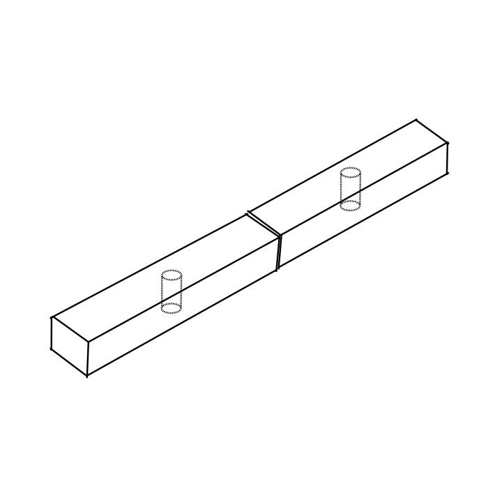 Filler Plate, 1/2 in. H, 3/4 in. W, 12-1/2 in. L, Aluminum, US28 Satin ...