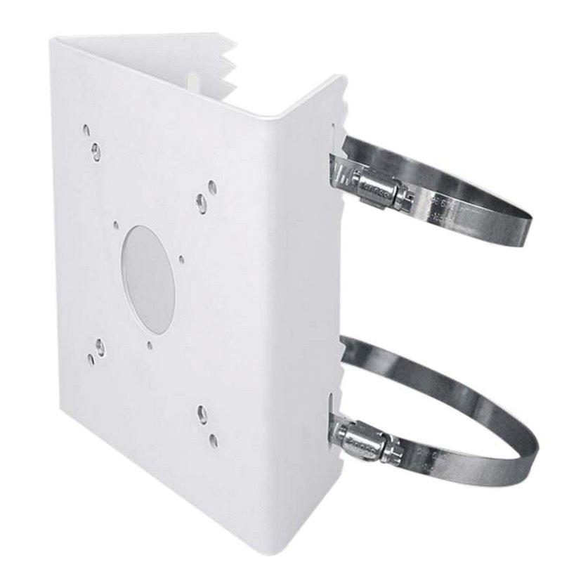 Pole Mount Adapter, SECC & Stainless Steel, LxWxH: 170 x 174 x 60mm, White