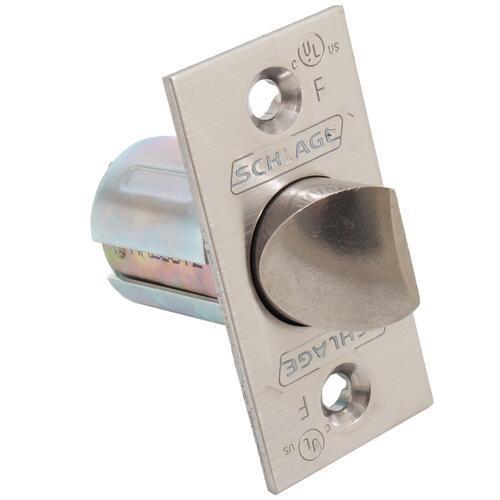 Door Lock Spring Latch, US26D Satin Chrome, 2-3/8 in. Backset ...
