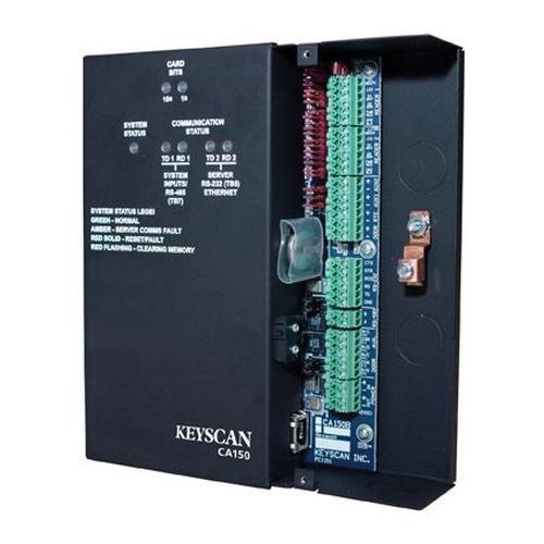 Door Controller, 16.5 VAC, 12 VDC, 4 Card Reader, Black