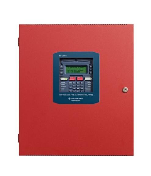 Fire Alarm Control Panel,3.25 A,Red,Wired,5.25in. Dp,19 in. Ht,99 Zone ...