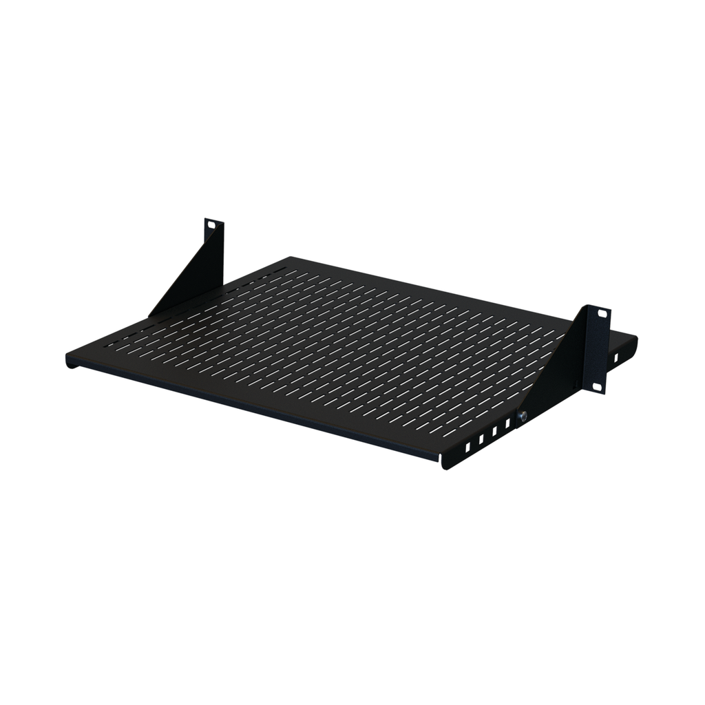 Rack Shelf,RAL 9005 Jet Black,Vented Shelf,Front, Rear Shelf,Adjustable ...
