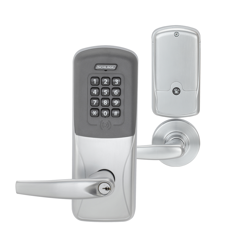Electronic Cylindrical Lock, Function: Storeroom Lock, Locking State ...