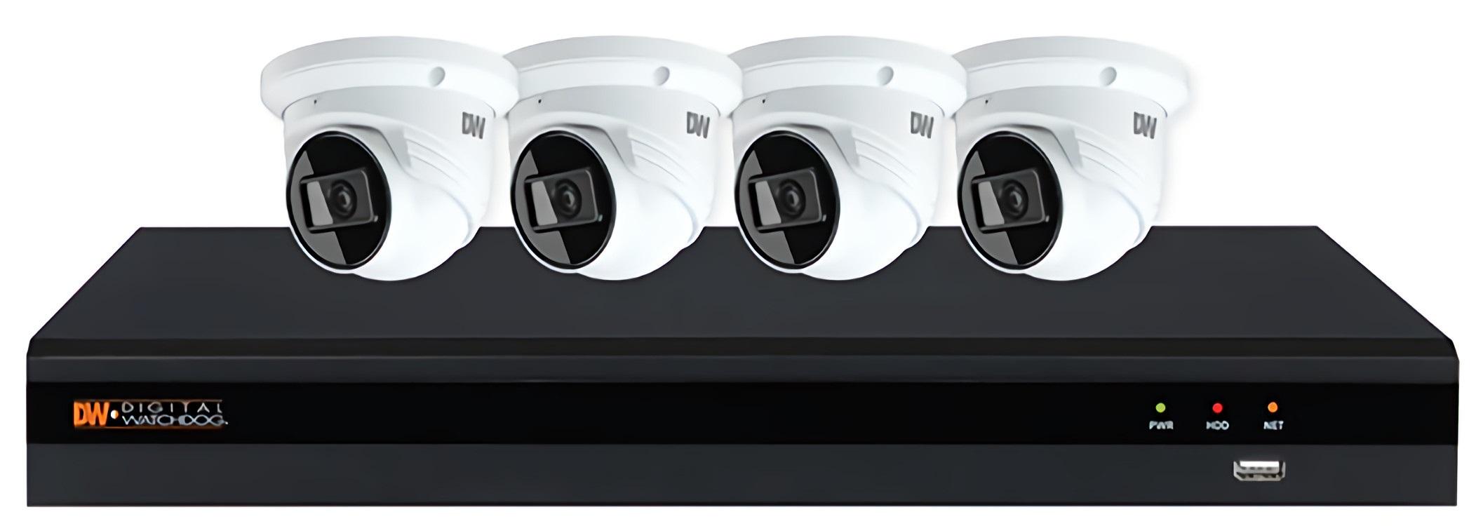 VMAX IP G4 IP Turret Camera, H264, Fixed, Ceiling/Wall Mount, 19 W, 4 MP