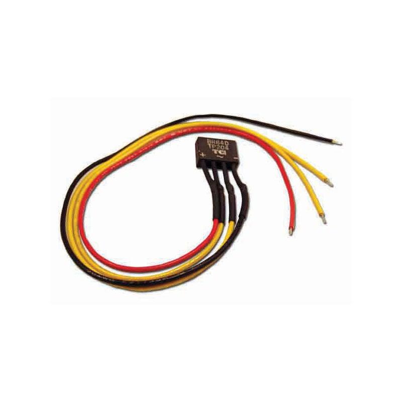 Wire-In Bridge Rectifier, Converts AC to Unfiltered DC, 2A, 35V