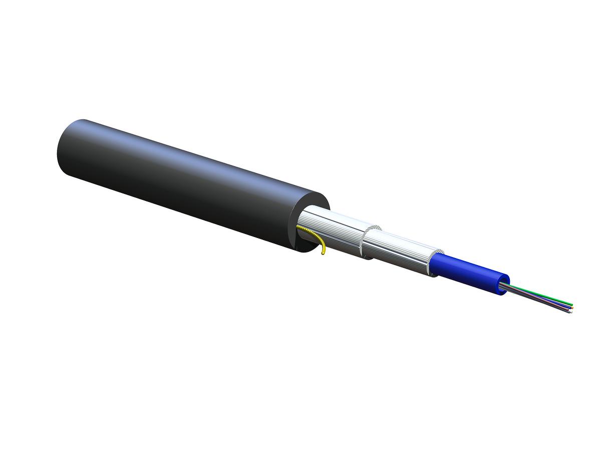 6-F OS2 8.3 LT IN/OUT RISER 0.4/0.3 DB/KM PVC SMF28E FREEDM/LST 1 TUBE