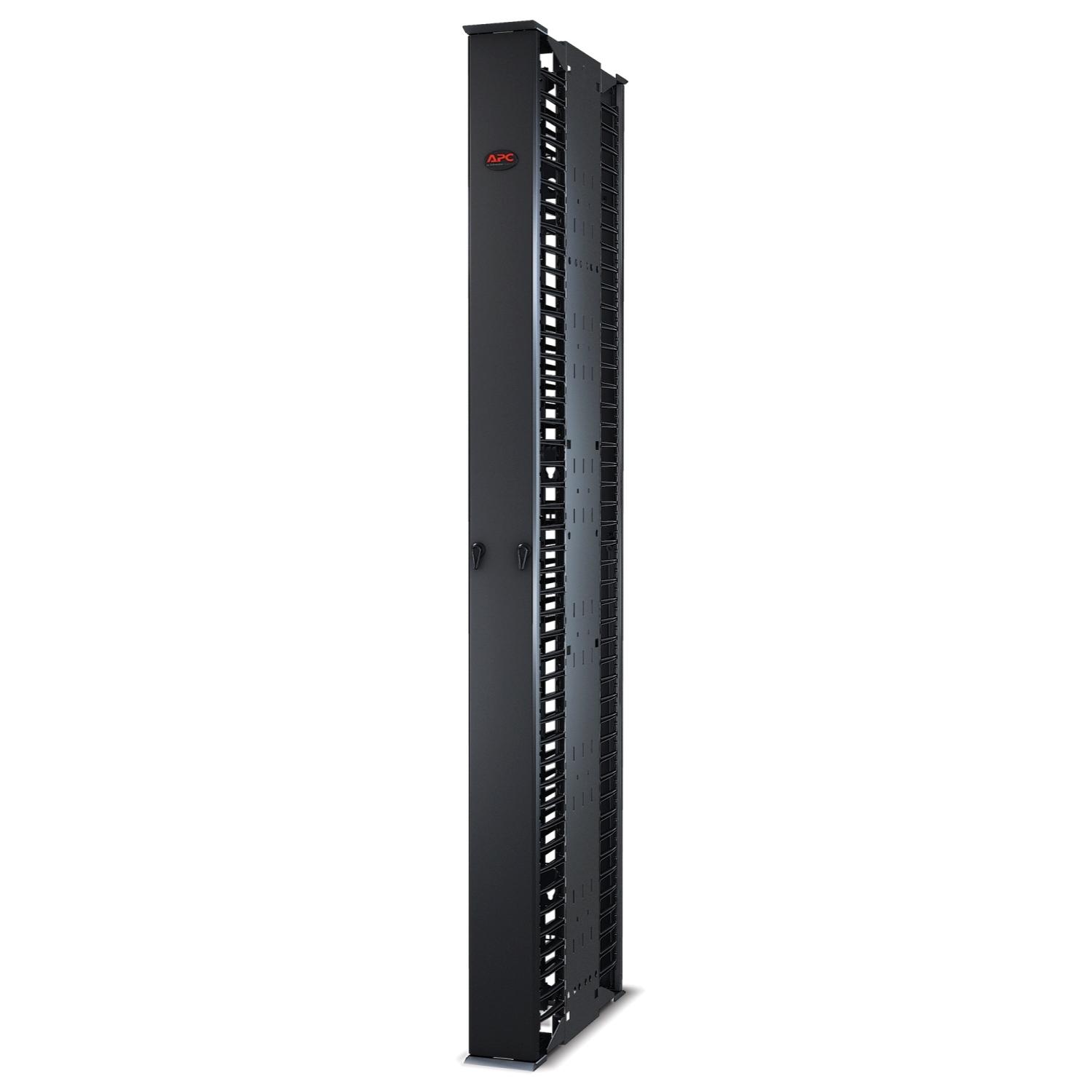 Double-Sided Cable Manager,Vertical Cable Management,Finger, Doors ...
